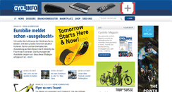 Desktop Screenshot of cyclinfo.ch